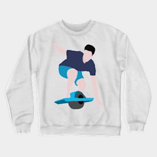 onewheel artwork Crewneck Sweatshirt